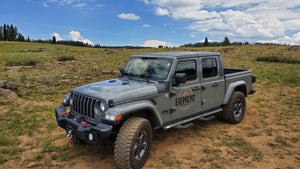 Jeep Gladiator Overland Rental from Element Outdoors and Overland