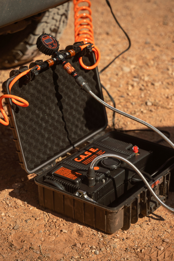 C.A.S.E. - 10.6 CFM Portable Dual Air Compressor