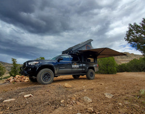 Tacoma Overland Rental with Alucab Deluxe Canopy Camper