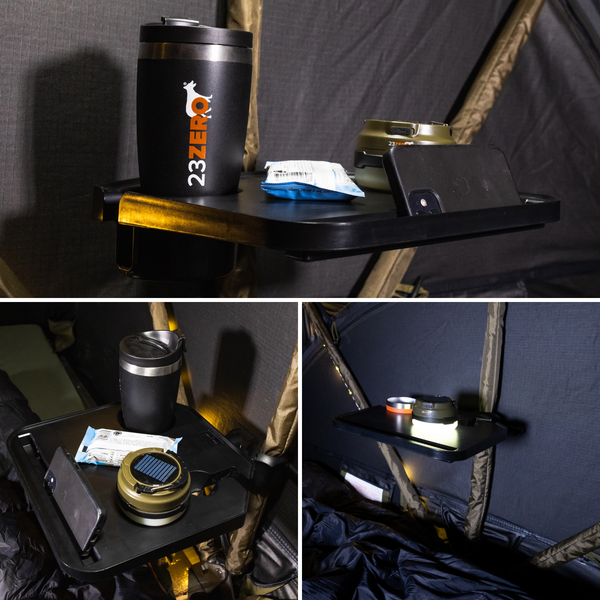 Universal Camp Tray Table & Cup Holder