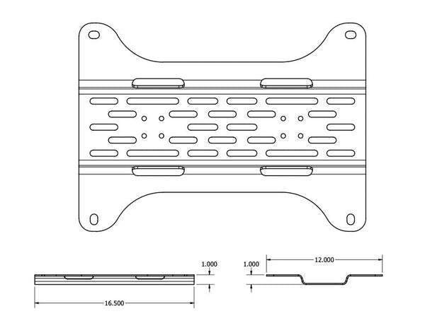 Overland Kitted MAXTRAX Mini Plate