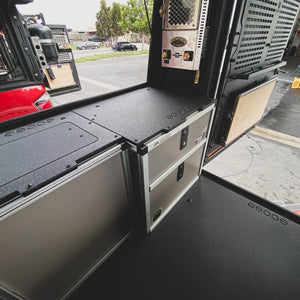 Goose Gear Alu-Cab Alu-Cabin Canopy Camper - Ram 1500 (DT) / 1500 TRX 2019-Present 5th Gen. - Rear Double Drawer Module