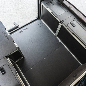 Goose Gear Alu-Cab Canopy Camper V2 - Chevy Colorado/GMC Canyon 2015-Present 2nd Gen. - Rear Utility Module - 5' Bed