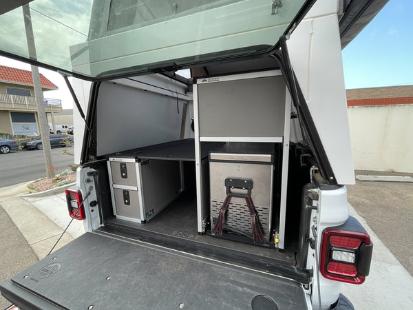 Goose Gear Goose Gear Camper System - Midsize and Full Size - Passenger Side Rear Icebox Module