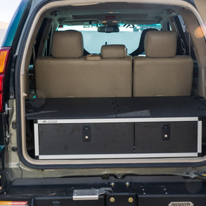 Goose Gear Lexus GX470 2002-2009 1st Gen. - Side x Side Drawer Module with Fitted Top Plate - 41-3/8"W x 10"H x 36"D