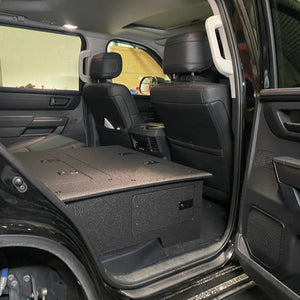 Goose Gear Toyota - Sequoia - 2023-Present - 3rd Gen - Explore Series - Seat Delete Plate System - Second Row with Captain's Chairs