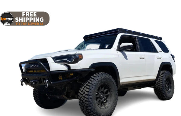 upTOP Overland Bravo Roof Rack for Toyota 4Runners Drivers Profile View