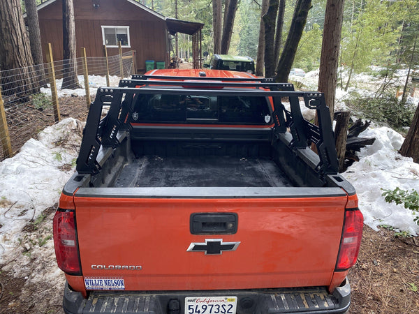 upTOP Overland Chevy Colorado TRUSS Bed Rack