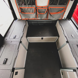 Goose Gear Alu-Cab Alu-Cabin Canopy Camper - Toyota Tundra 2022-Present 3rd Gen. - Front Utility Module - 6'5