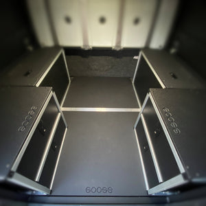 Goose Gear Alu-Cab Canopy Camper V2 - Chevy Colorado/GMC Canyon 2015-Present 2nd Gen. - Bed Plate System - 6' Bed