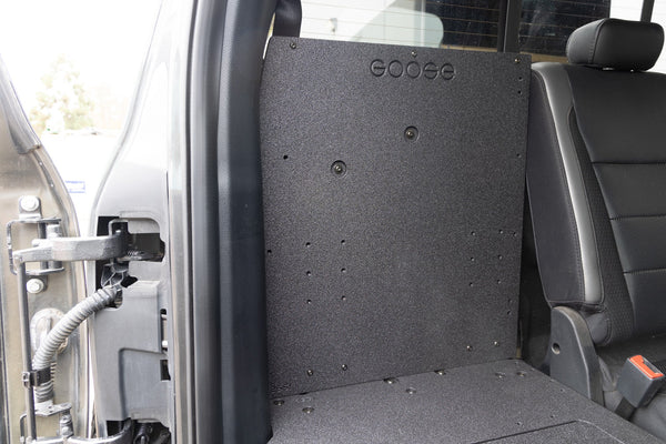 Goose Gear Ford F150 2015-Present 13th & 14th Gen. SuperCab - Second Row Seat Delete Plate System