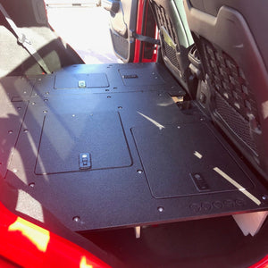 Goose Gear Jeep Wrangler 2018-Present JLU 4 Door - Second Row Seat Delete Plate System
